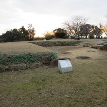 本丸門跡です。