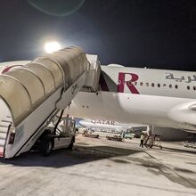 カタール航空の飛行機