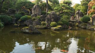 弘前城の南東にある三の丸にある植物園