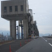 諫早湾干拓堤防道路