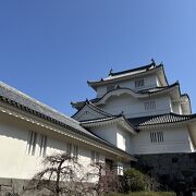 天守が再現された建物です