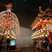 秩父夜祭を実際に見てみたくなる展示！