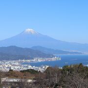 富士山の絶景に感動