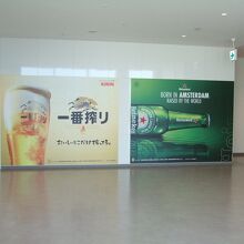 看板通りビールは一番搾りとハイネケンでした