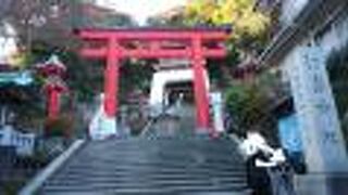 江ノ島にある長い歴史を有する神社