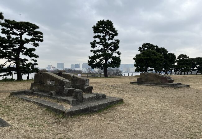 江戸時代の砲台の跡です