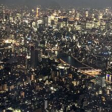 夜景も綺麗だった　夜になると東京タワーが映える