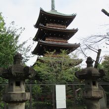 旧寛永寺五重塔