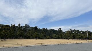 とにかく広々としていました