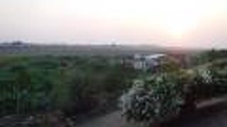 夕陽は確かに美しい