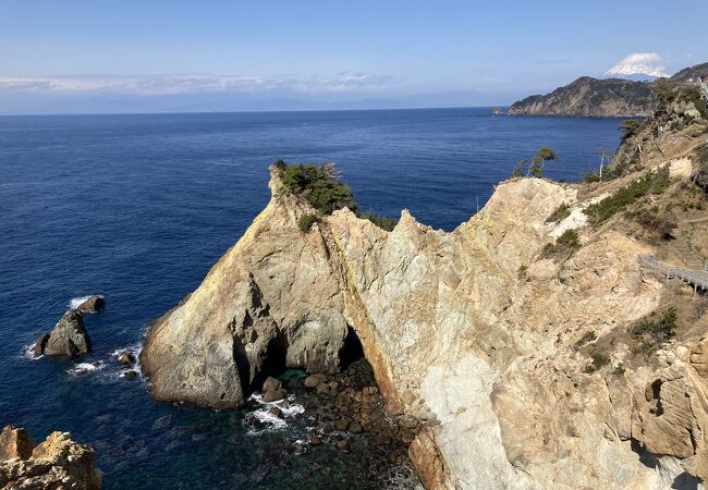 天気がよければ富士山も見えます