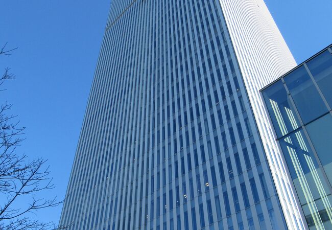 ホテルニュージャパンの跡地に建っている超高層ビルです