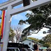 熊本城内にある加藤清正公の神社。