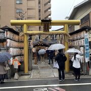 住宅街にある小さな神社