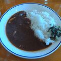 スキー場で食べる美味しいカレーライス