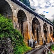 広浜鉄道今福線 五連アーチ橋