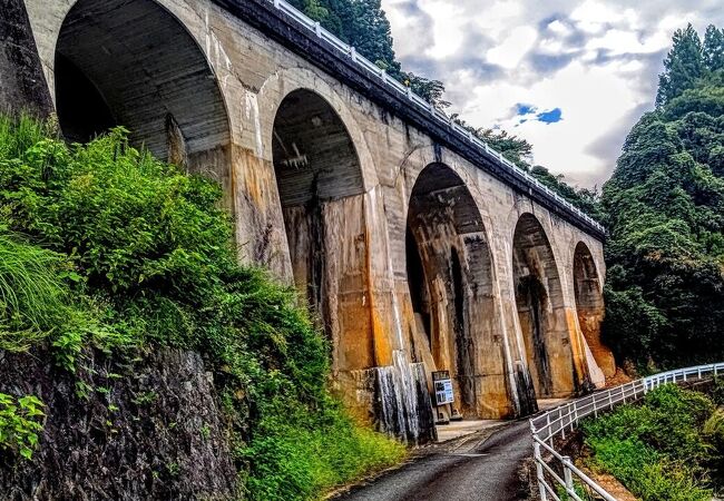 広浜鉄道今福線 五連アーチ橋