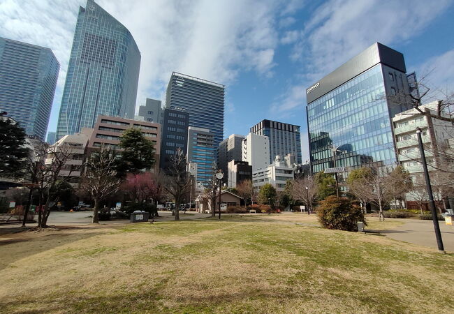 元小学校があった公園