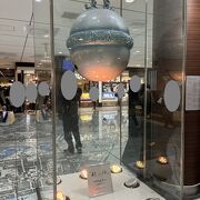 改札の中にあります