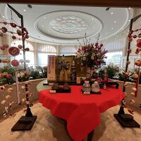 フロント前のお雛様