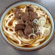 ナンバーワンの馬肉うどん