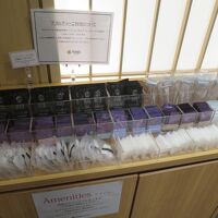 アメニティは1階から持っていく