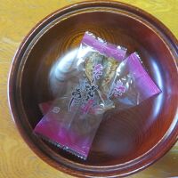 客室にあったお茶請けのお菓子