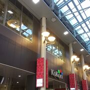 甲府中心部のショッピングセンター