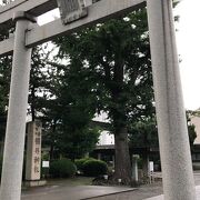 福井城址の神社！