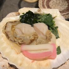 ほたての貝焼き