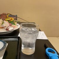 水割りと見紛う焼酎ロック（笑）