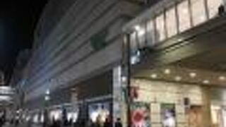 飲食店街が充実。