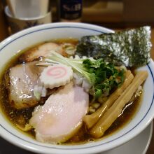 煮干しそば、味薄目