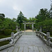 吉香公園にある神社