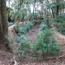 圧巻の三重堀