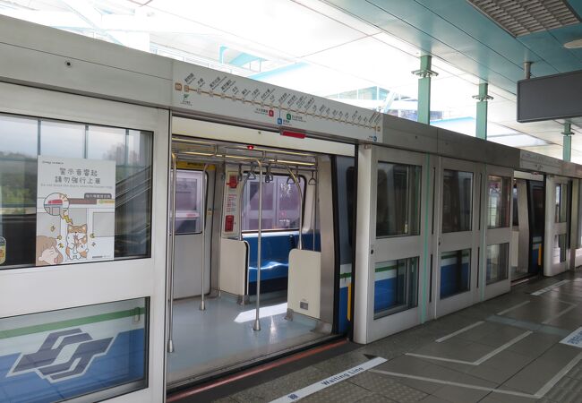 猫空ロープウェイの発着駅・・・