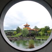 本格的中国庭園