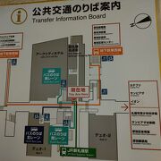 江別方面や開拓の村行き、札幌駅行きのバス