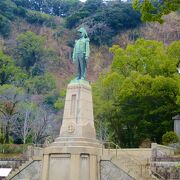 照国神社近く