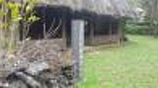 祖納集落にある沖縄の古民家。