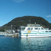 宝くじが当たるという宝当神社がある島