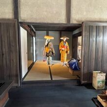 当時の様子を伝える展示がされています