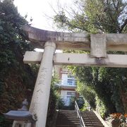 大浦諏訪神社前は「祈りの三角ゾーン」と呼ばれている場所なのだそうです。