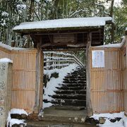 僧都の音が一層静けさを引き立てていました