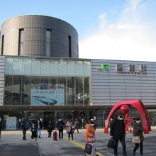 ＪＲ函館駅 みどりの窓口の奥です