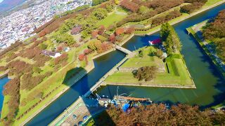 星形五角形が素敵な公園