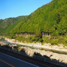 高山本線車窓から