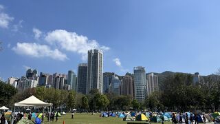 緑が多く気持ち良い公園