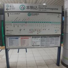 東京メトロ南北線 本駒込駅