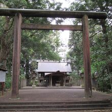 皇宮神社の全景